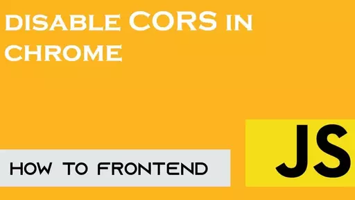Disable Cors on Chrome's Image
